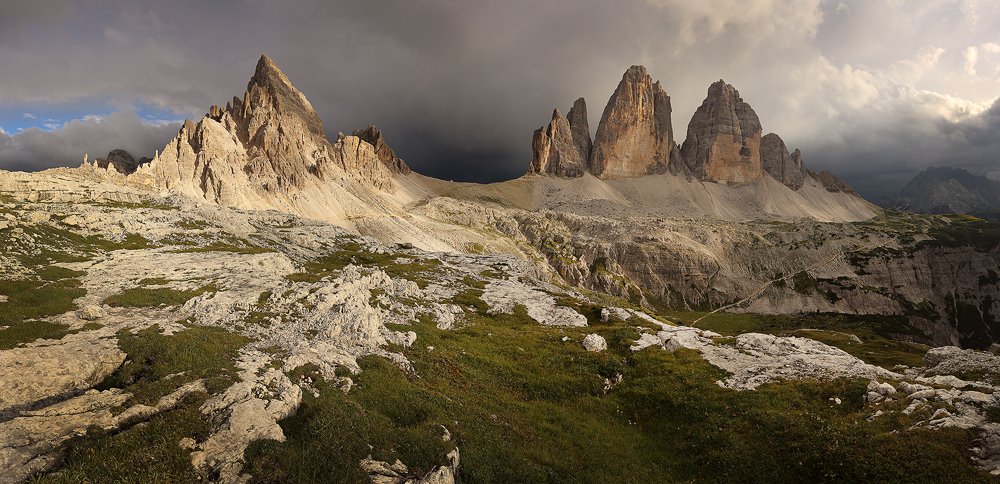 Letní sextenské Dolomity