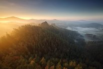 Morning in Czech Switzerland