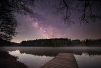 Milky way above the Sykora pound