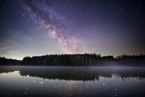 Milky way above the Sykora pound.