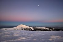 Giant Mountains after sunset