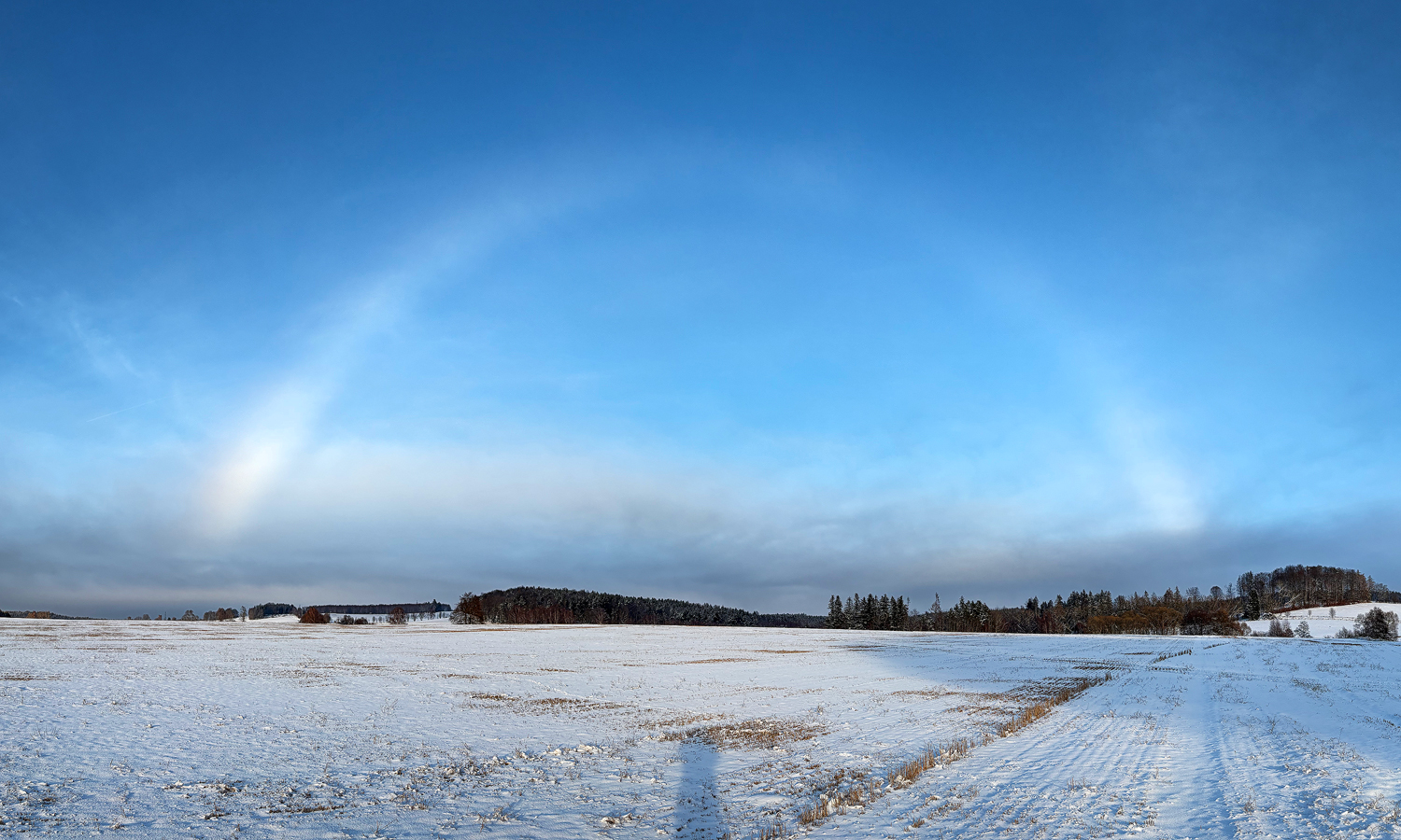 Bílá duha na Vysočině
