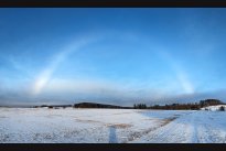 White fogbow on Highlands.