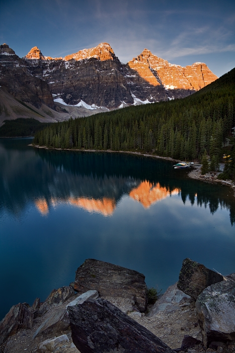 Moraine lake, Banff, national park