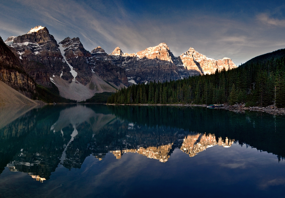Moraine lake, Banff, national park
