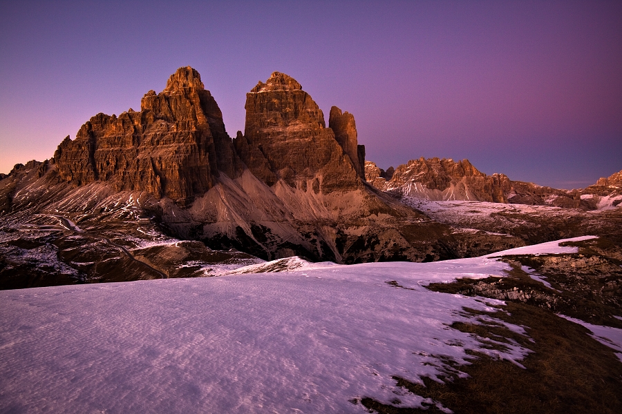 Tre Cime, Sextenské Dolomity