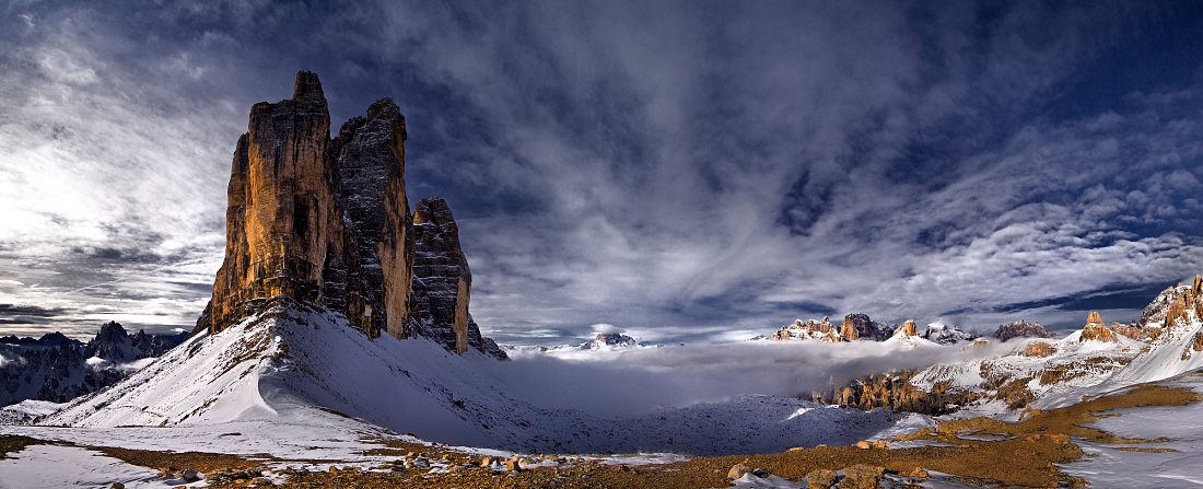 Tre Cime, Sextenské Dolomity