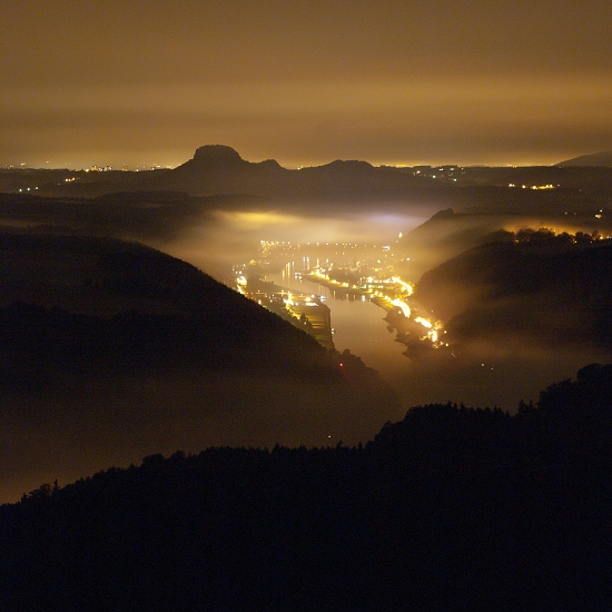 Noční Bad Schandau