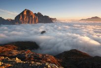 Above the clouds