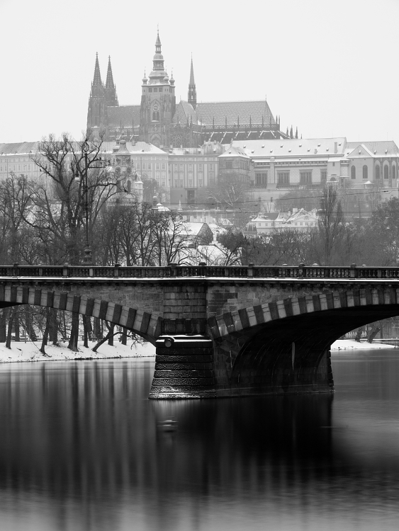 Zimní Praha