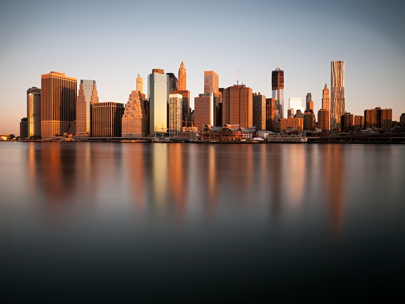 Ranní Dolní Manhattan