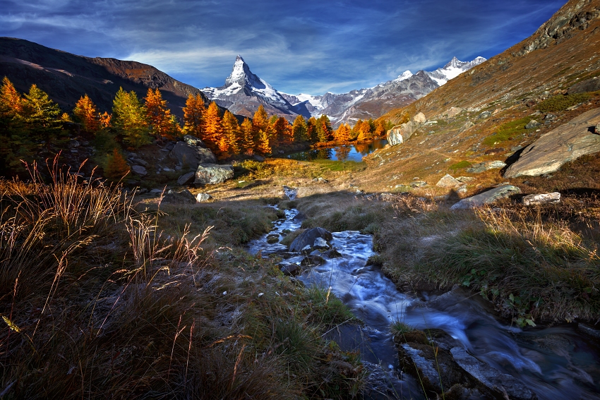 Matterhorn 4478m, Walliské Alpy