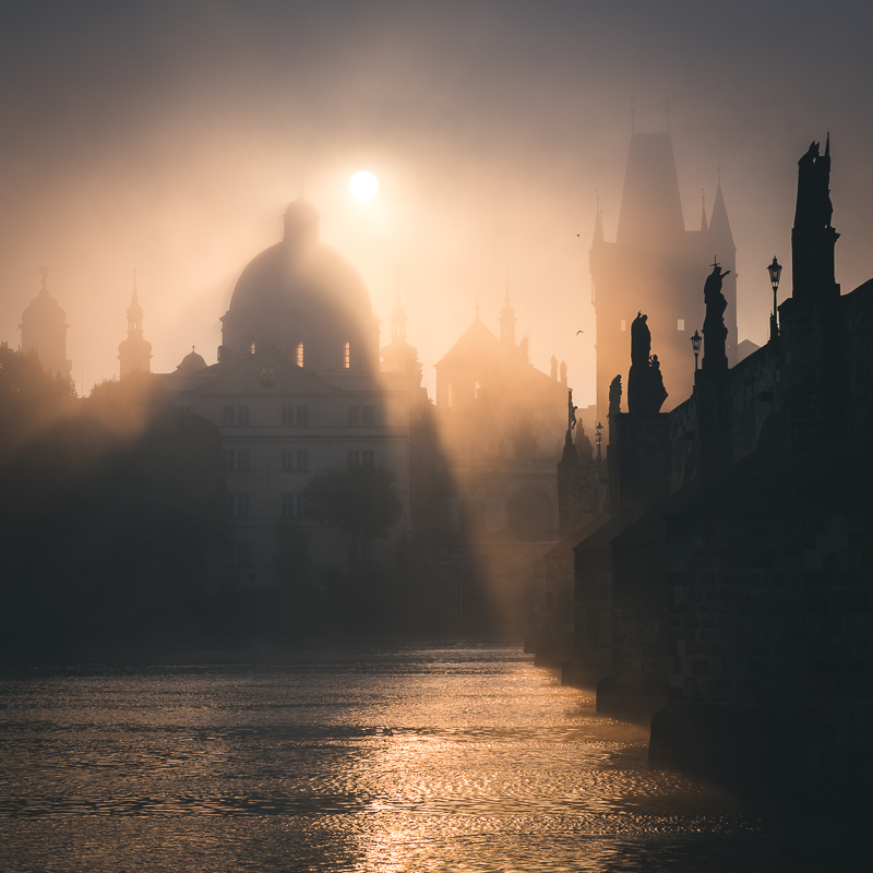 Pražské mystické ráno