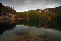 Lake in the rocks
