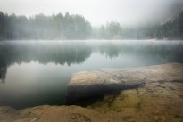 Lake in the rocks