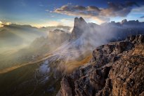 Evening in Dolomites