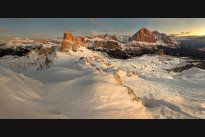 Dolomites in winter
